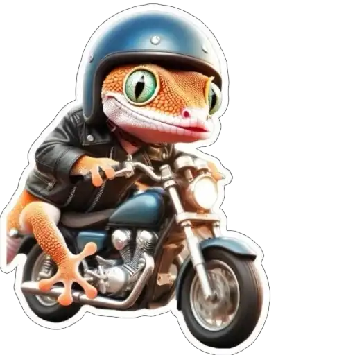 Sticker 🏍