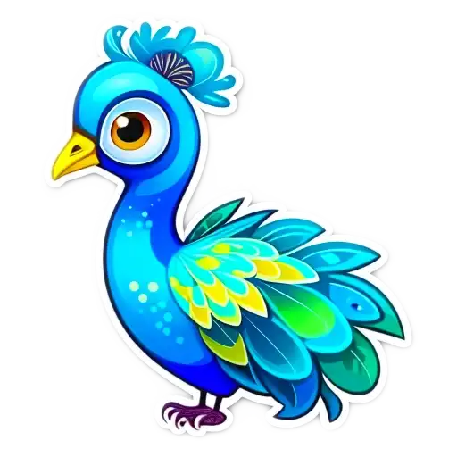Sticker 🦚