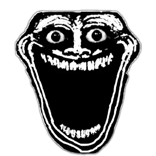 Trollface creepy preview