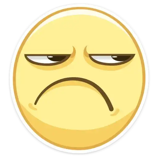 Sticker 😒
