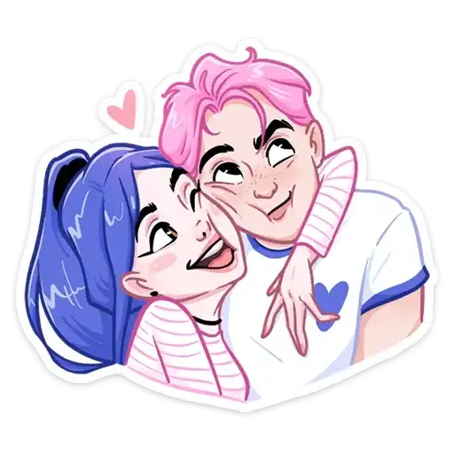 Sticker 👩‍❤️‍👨
