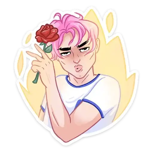 Sticker 🌹