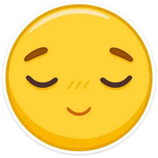 Sticker 😌
