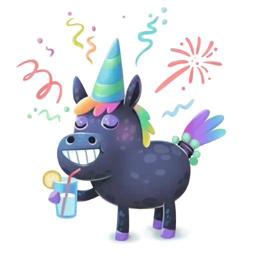 Sticker 🦄