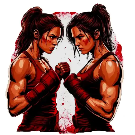 Sticker 🤼‍♀️