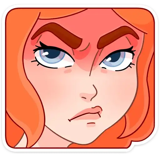 Sticker 😠