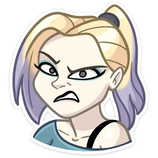 Sticker 😠