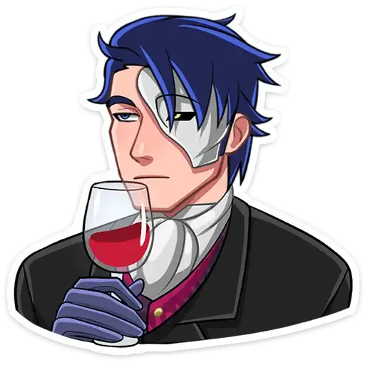 Sticker 🍷