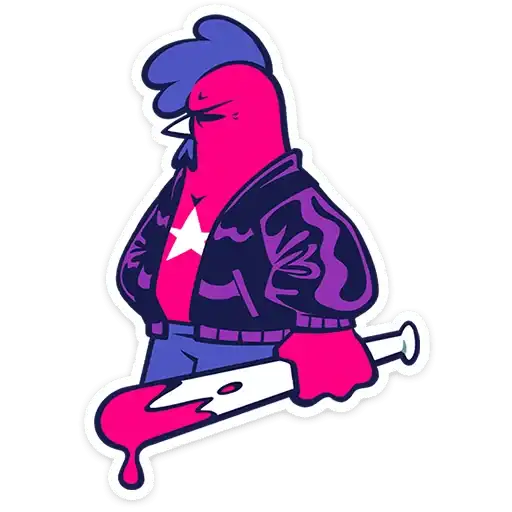 Sticker 🐓