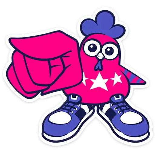 Sticker 🐓