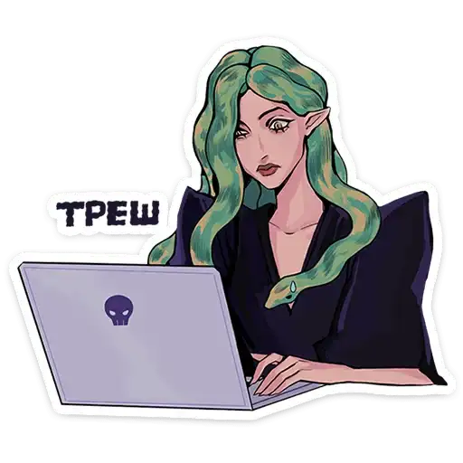 Sticker 👩‍💻