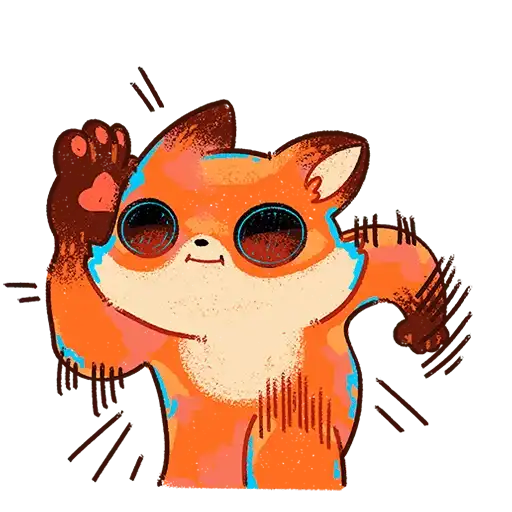 Sticker 🦊