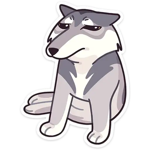 Sticker 🐺
