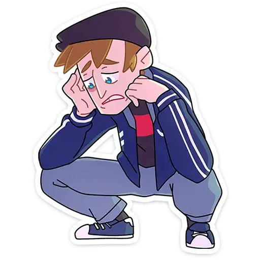 Sticker 😔