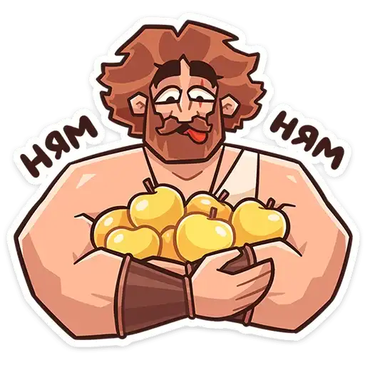 Sticker 🍎