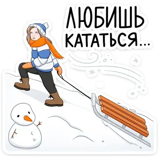 Sticker 🛷