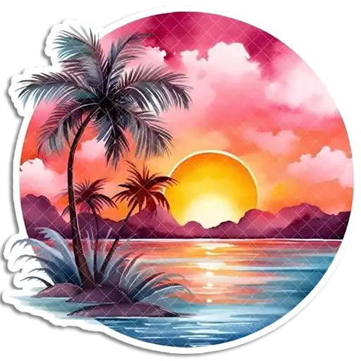 Sticker 🏝