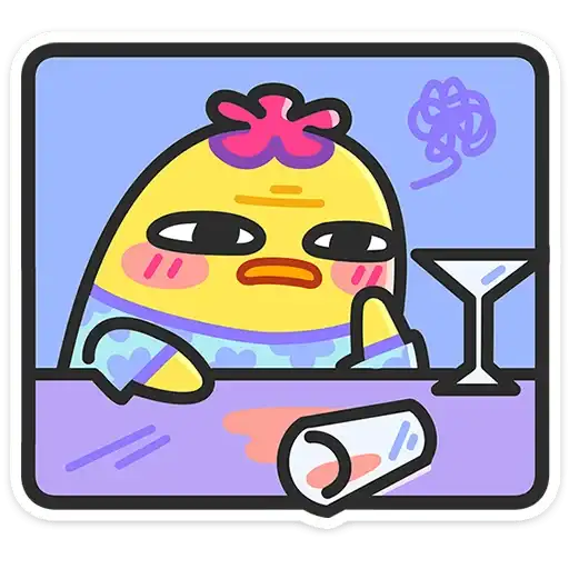 Sticker 😖