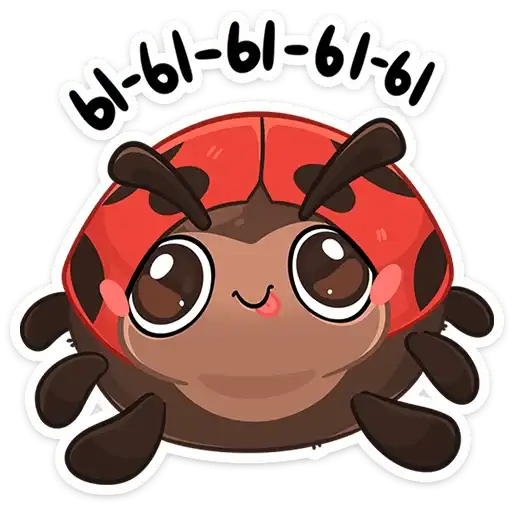 Sticker 🐞