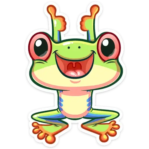 Sticker 🐸