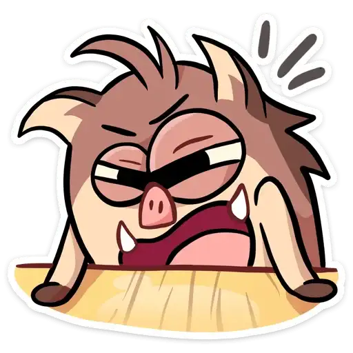 Sticker 😠