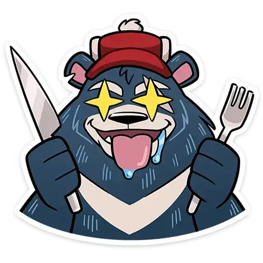 Sticker 🐻
