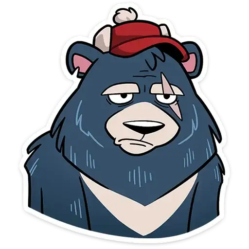 Sticker 🐻