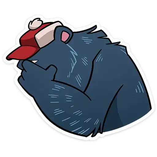 Sticker 🐻