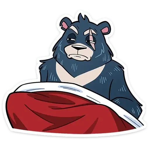 Sticker 🐻