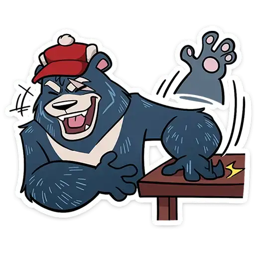 Sticker 🐻