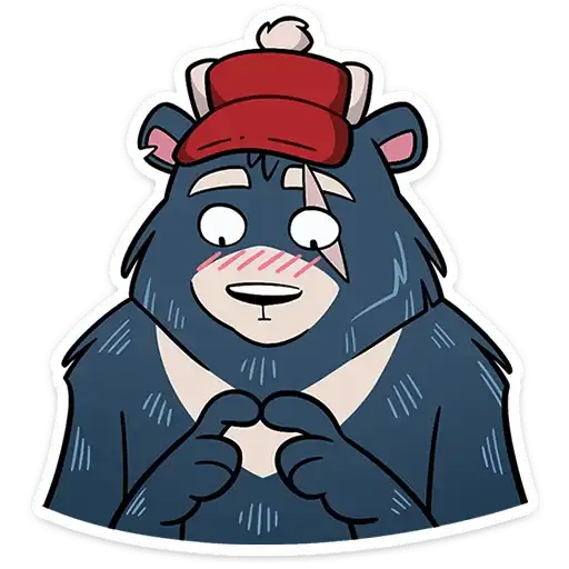 Sticker 🐻