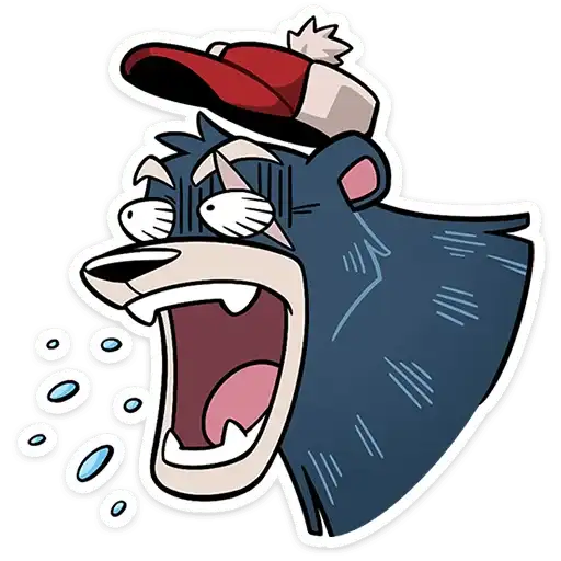 Sticker 🐻