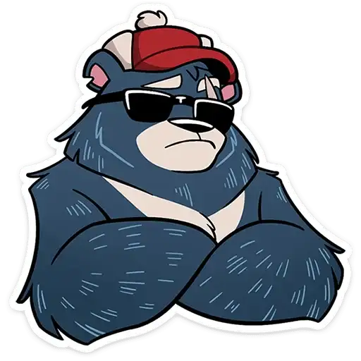Sticker 🐻