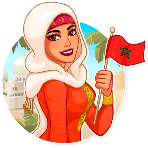 Sticker 🇲🇦