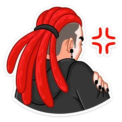 Sticker 😠