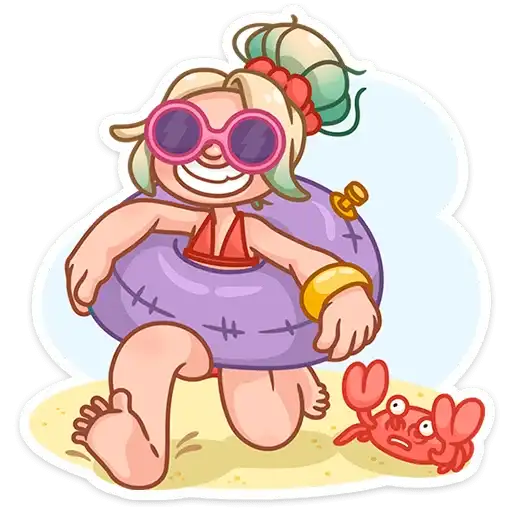 Sticker 🏖