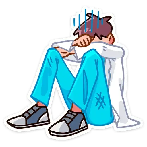 Sticker 😔