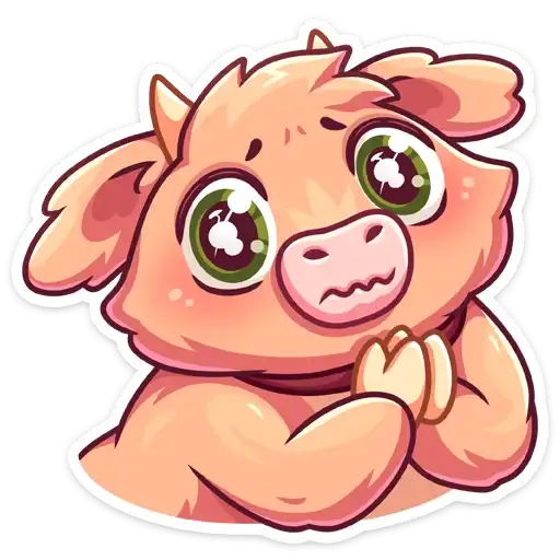 Sticker 🐂