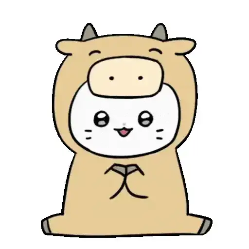 Sticker 🐮