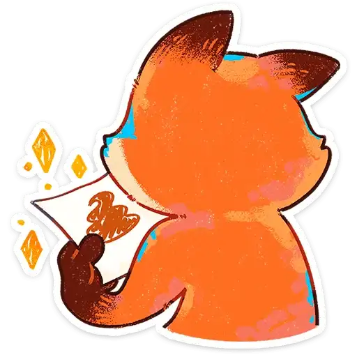 Sticker 🦊