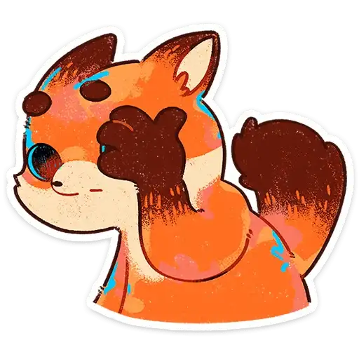 Sticker 🦊