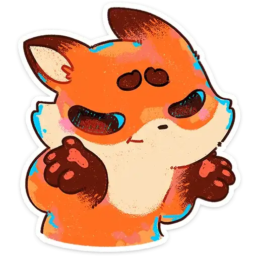 Sticker 🦊