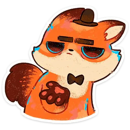 Sticker 🦊