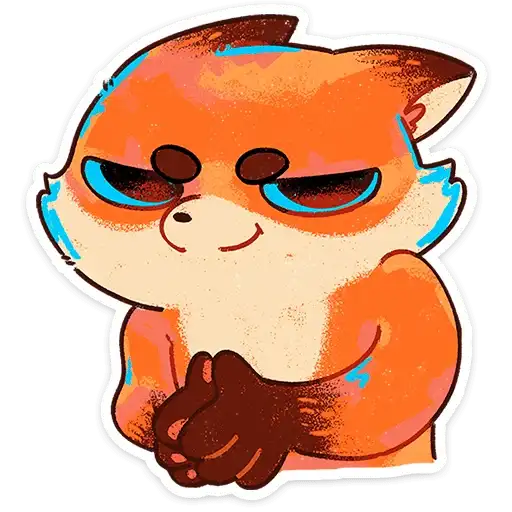 Sticker 🦊