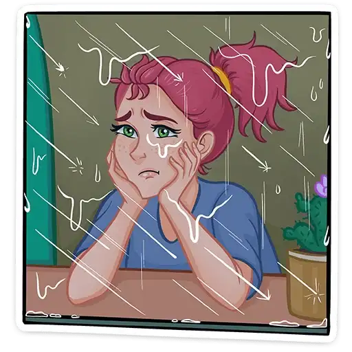 Sticker 🌧