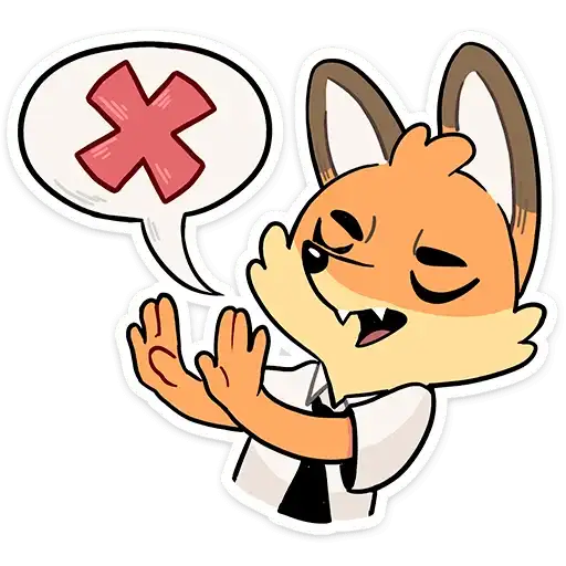 Sticker ❌