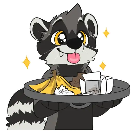 Sticker 🦝