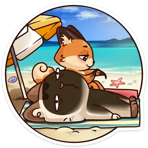 Sticker ⛱