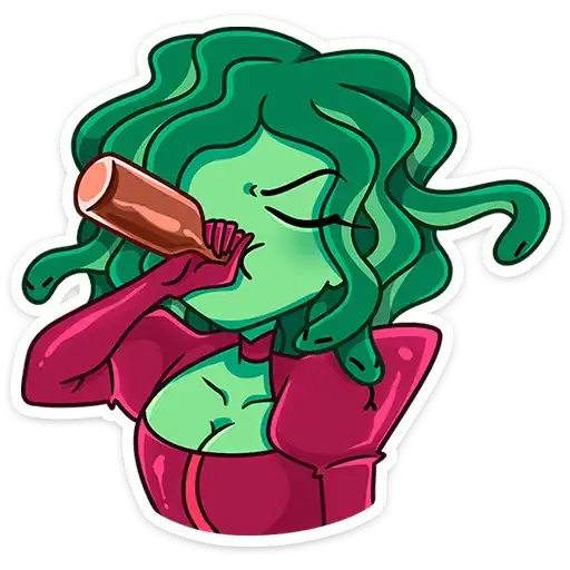 Sticker 🍷