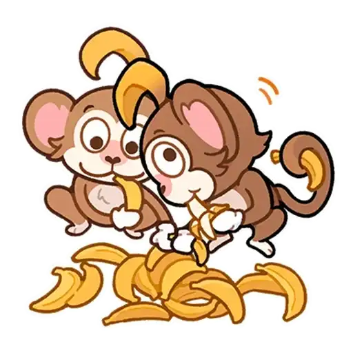 Sticker 🐵